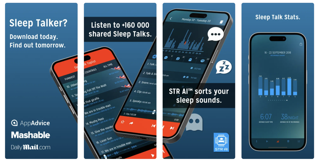 sleep talk recorder app features
best sleep talk recording app